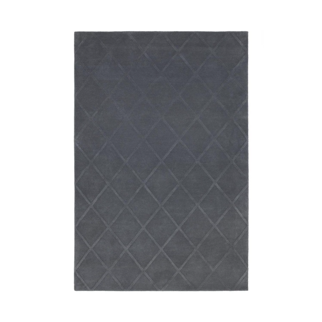 Designed by ASPLUND Studio 2001. Hand-tufted rug with a hand-cut pattern in relief. Available in a big pattern with cut-up lines or a small pattern with cut-down lines, and a raised base. 