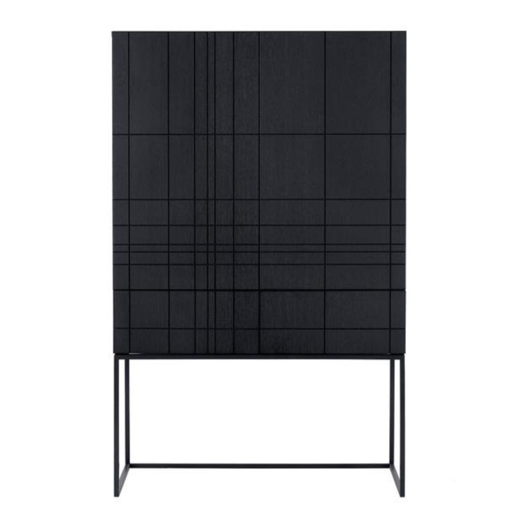 Kilt Light 90 Charcoal Cabinet