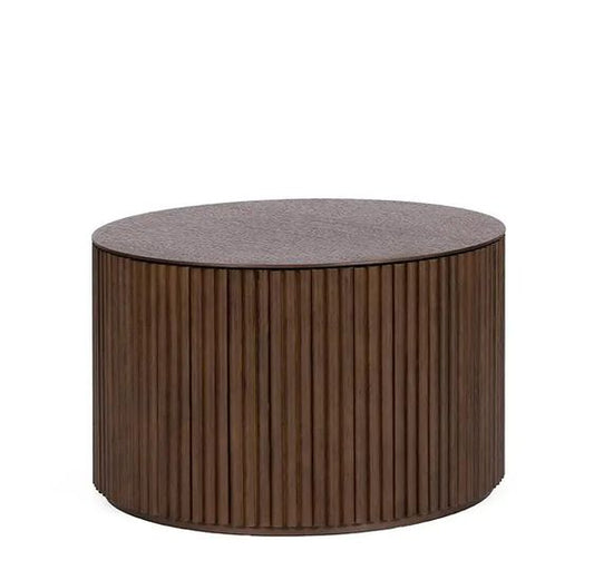 Designed by Anya Sebton and Eva Lilja Löwenhielm 2018.  Coffee table with base in solid oak or ash panels. Top in veneer with a solid oak edge in the same color as the base. Available in multiple color options.