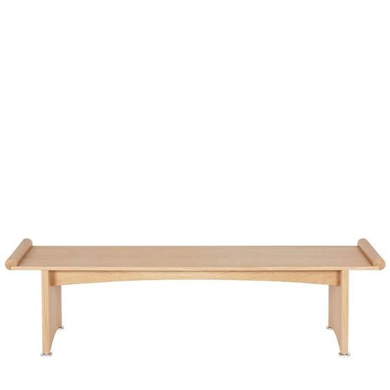 Designed by Broberg and Ridderstråle 2024.  A versatile, zen-like bench, sofa or table that fills many needs and functions. Its minimalistic and distinct design with classic dignity makes it suitable for both public and domestic spaces, offering a little pause whenever needed.
