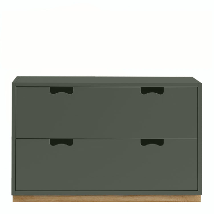 Designed by Thomas Sandell and Jonas Bohlin 1994. The classic Snow Drawer A2 has 2 soft-closing drawers.