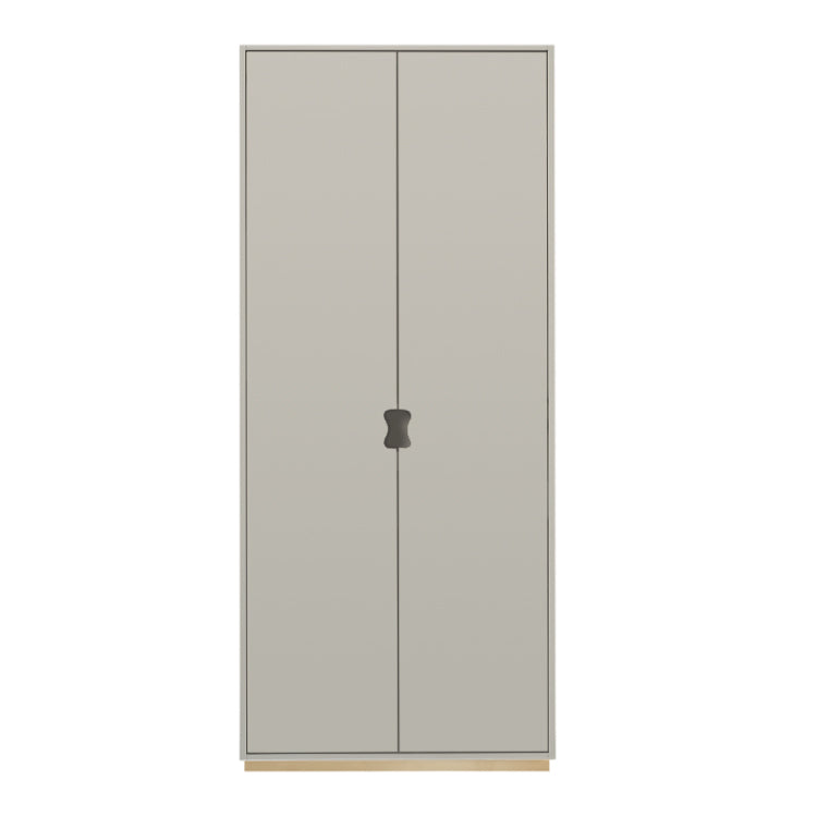 Designed by Thomas Sandell and Jonas Bohlin 1994. The classic high Snow Cabinet F has two soft-closing doors, 4 adjustable lacquered shelves, and 1 fixed shelf. Extra shelves can be ordered. Choose between two depths.