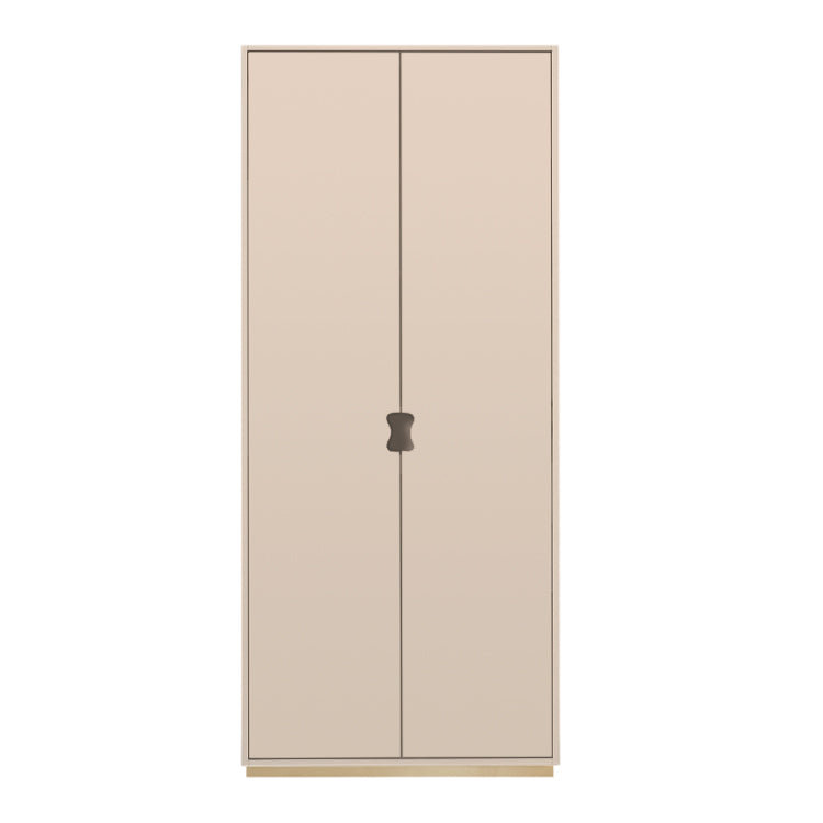 Designed by Thomas Sandell and Jonas Bohlin 1994. The classic high Snow Cabinet F has two soft-closing doors, 4 adjustable lacquered shelves, and 1 fixed shelf. Extra shelves can be ordered. Choose between two depths.