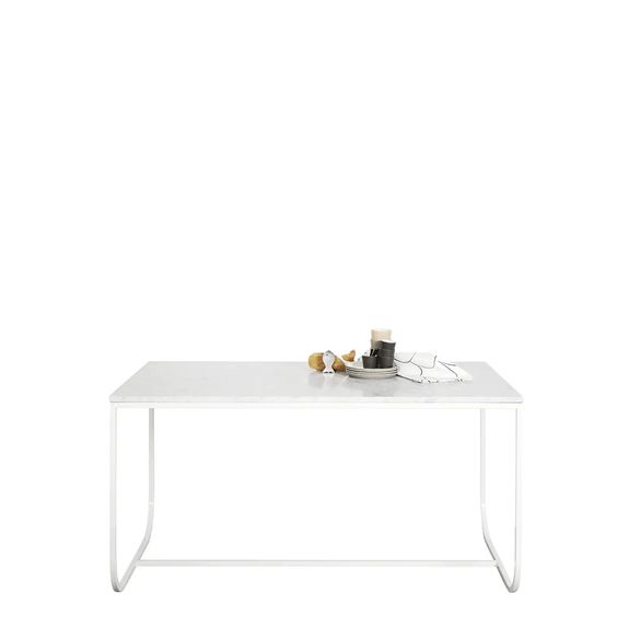 Designed by Broberg and Ridderstråle 2012. Dining table without overhanging sides/extension.
