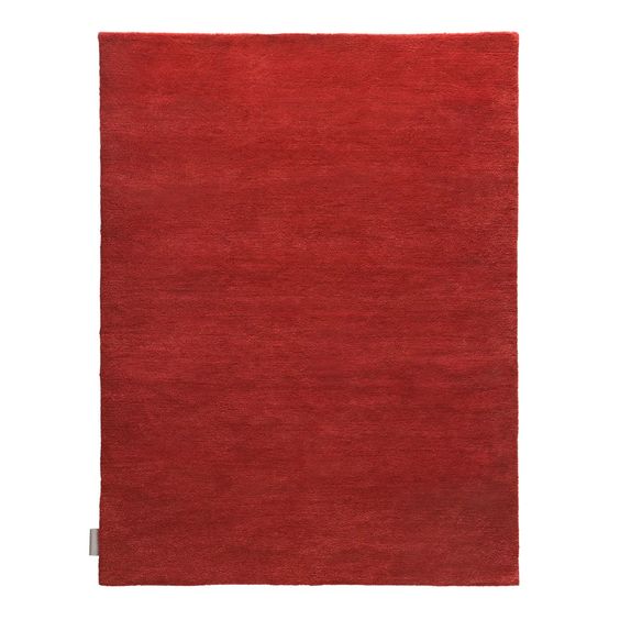 Wool-Silk Plain Rug