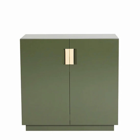 Designed by Anya Sebton and Eva Lilja Löwenhielm 2014.  Storage unit with 1 sliding door with covered front and 1 lacquered adjustable shelf. The standard for the door: hinges mounted on the left-hand side.