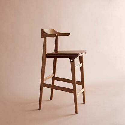 Hedda Bar Stool (Leather)