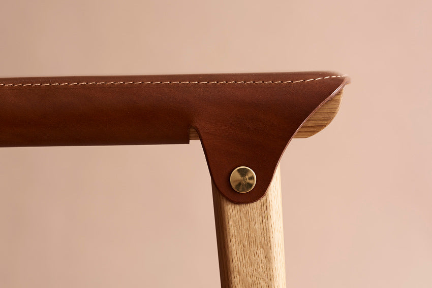 Hedda Bar Stool (Leather)