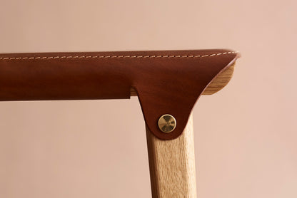 Hedda Bar Stool (Leather)