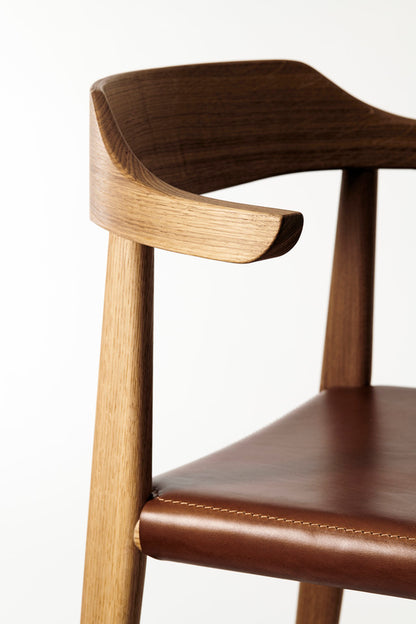 Hedda Bar Stool (Leather)