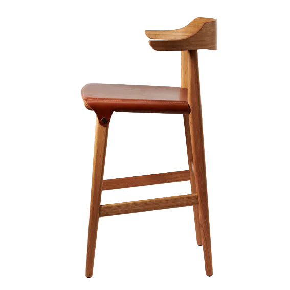 Hedda Bar Stool (Leather)
