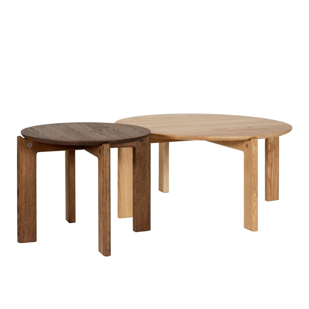 Iris Coffee Table (Solid Wood)