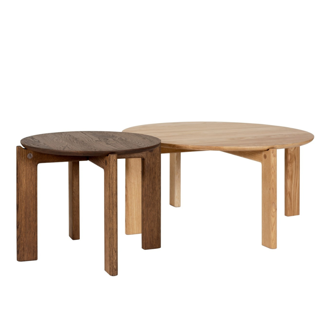 Iris Coffee Table (Solid Wood)