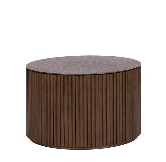 Designed by Anya Sebton and Eva Lilja Löwenhielm 2018.  Coffee table with base in solid oak or ash panels. Top in veneer with a solid oak edge in the same color as the base. Available in multiple color options. 