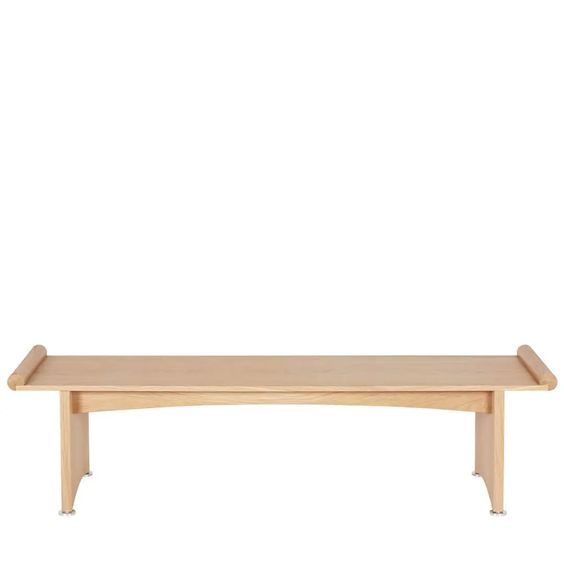 Designed by Broberg and Ridderstråle 2024.  A versatile, zen-like bench, sofa or table that fills many needs and functions. Its minimalistic and distinct design with classic dignity makes it suitable for both public and domestic spaces, offering a little pause whenever needed.