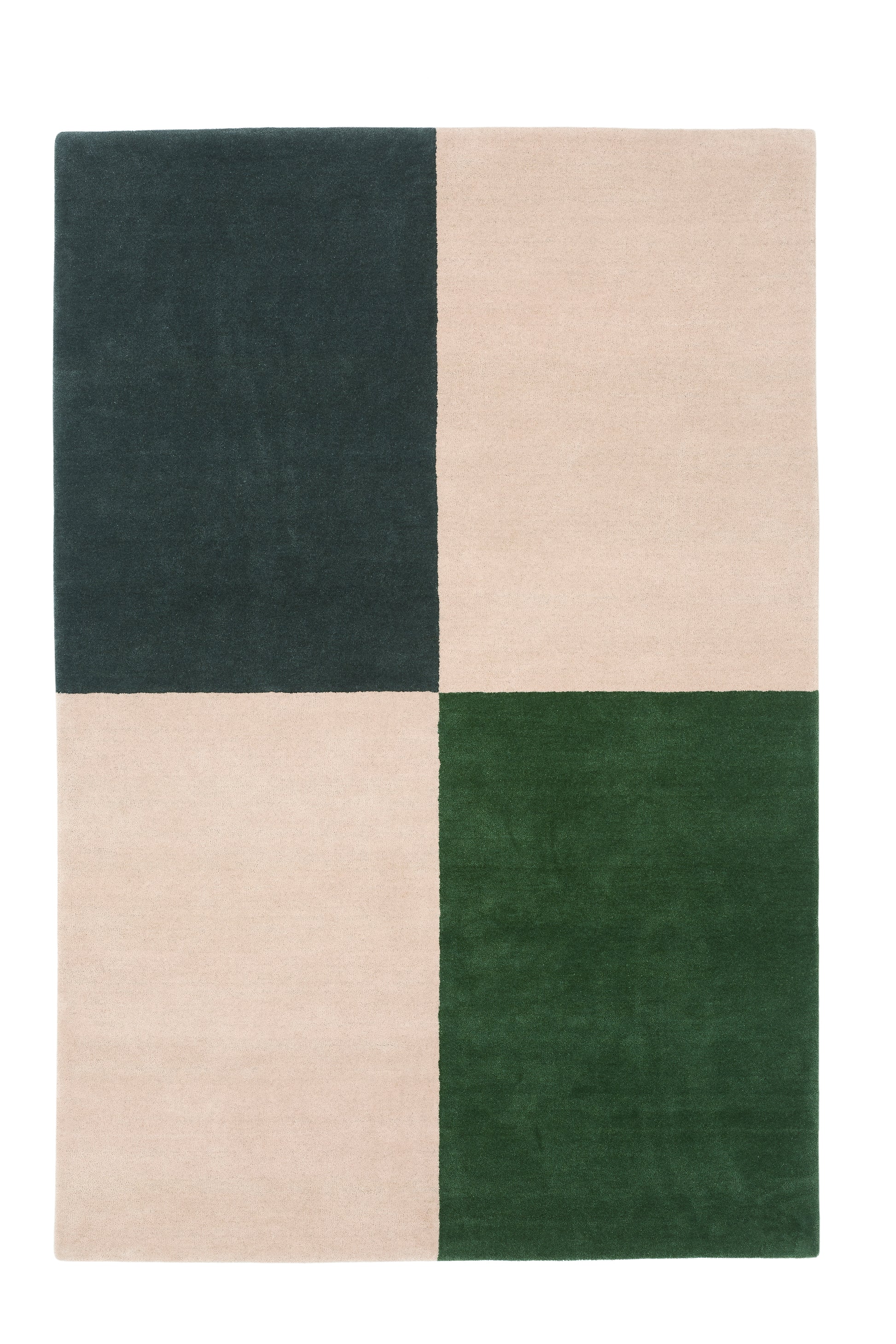 Handloom carpet featuring a timeless rugby shirt pattern in soft, colorful, or neutral tones.