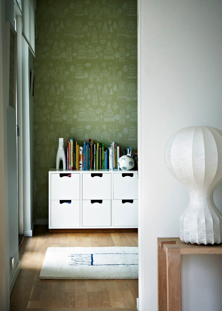 Designed by Thomas Sandell and Jonas Bohlin 1994.  The classic Snow Drawer B2 has 6 soft-closing drawers.