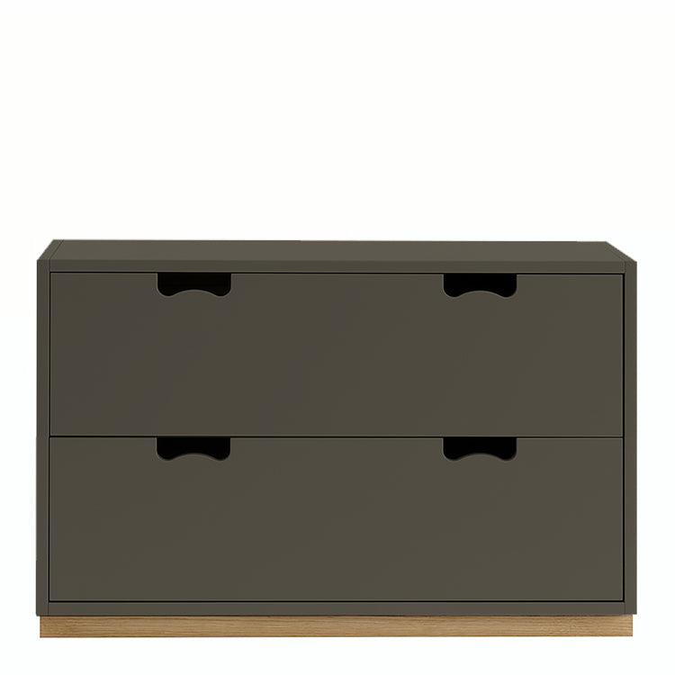 Designed by Thomas Sandell and Jonas Bohlin 1994.  The classic Snow Drawer A2 has 2 soft-closing drawers.