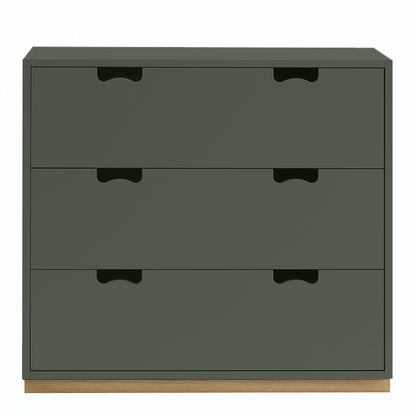 Designed by Thomas Sandell and Jonas Bohlin 1994.  The classic Snow Drawer A3 has 3 soft-closing drawers.