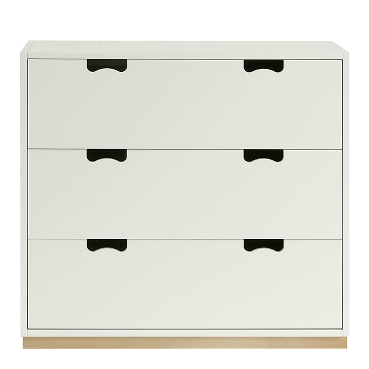 Designed by Thomas Sandell and Jonas Bohlin 1994.  The classic Snow Drawer A3 has 3 soft-closing drawers.