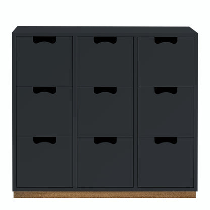 Designed by Thomas Sandell and Jonas Bohlin 1994.  The classic Snow Drawer B2 has 6 soft-closing drawers.