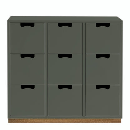 Designed by Thomas Sandell and Jonas Bohlin 1994.  The classic Snow Drawer B2 has 6 soft-closing drawers.