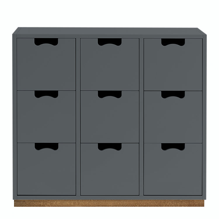 Designed by Thomas Sandell and Jonas Bohlin 1994.  The classic Snow Drawer B2 has 6 soft-closing drawers.