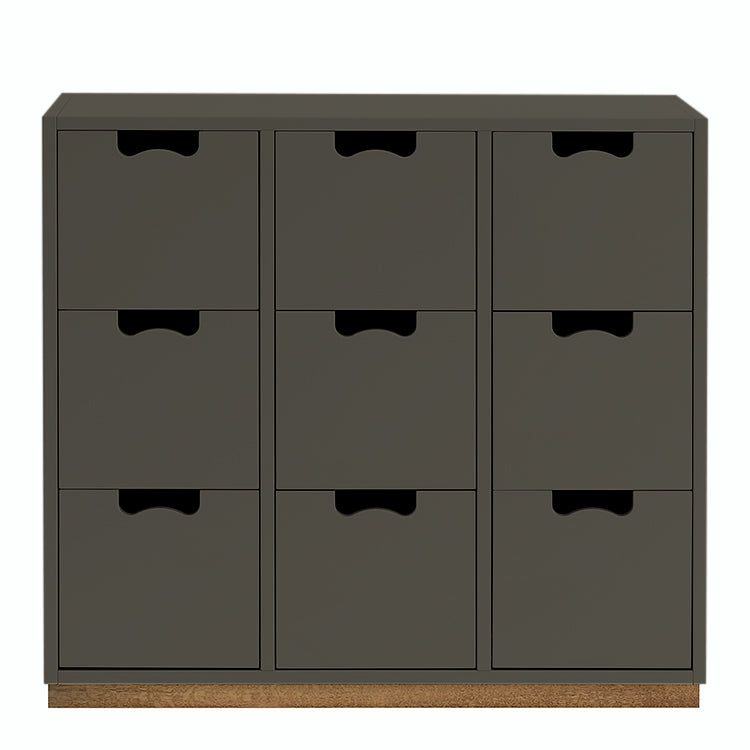 Designed by Thomas Sandell and Jonas Bohlin 1994.  The classic Snow Drawer B2 has 6 soft-closing drawers.