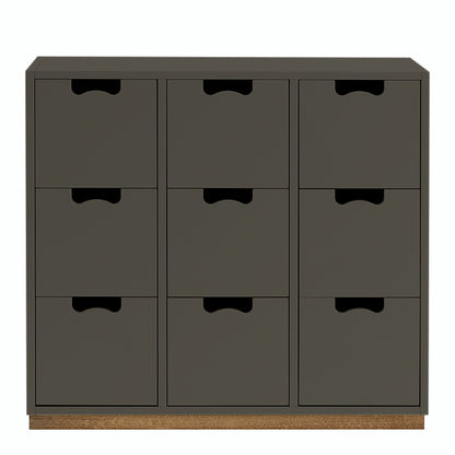 Designed by Thomas Sandell and Jonas Bohlin 1994.  The classic Snow Drawer B2 has 6 soft-closing drawers.