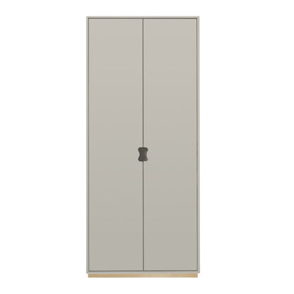 Designed by Thomas Sandell and Jonas Bohlin 1994.  The classic high Snow Cabinet F has two soft-closing doors, 4 adjustable lacquered shelves, and 1 fixed shelf. Extra shelves can be ordered. Choose between two depths.