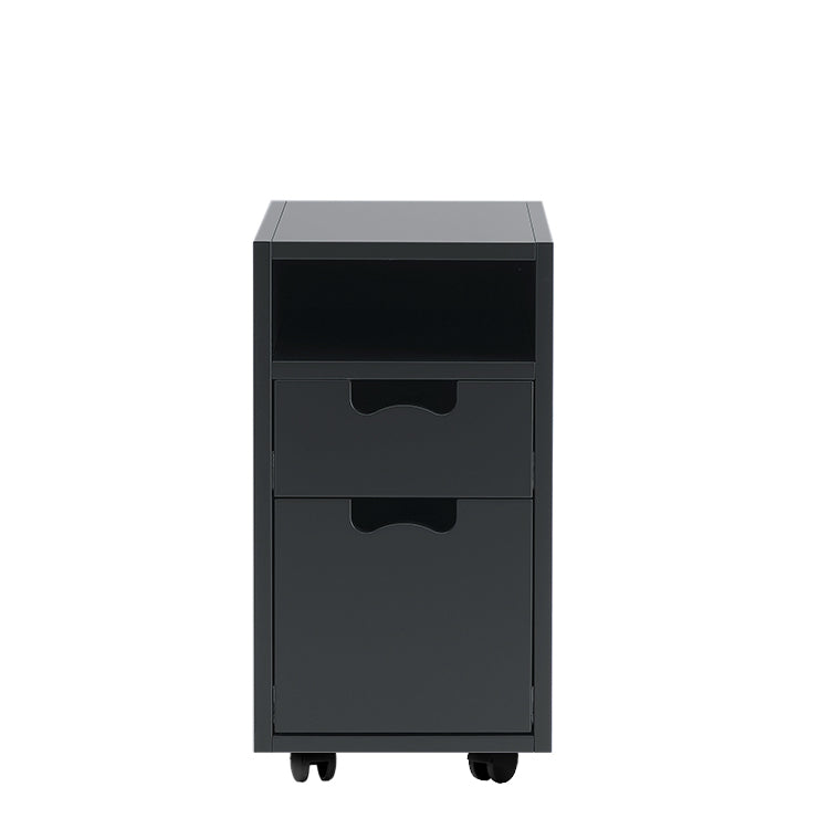 Designed by Thomas Sandell and Jonas Bohlin 1994.  The bedside or office unit Snow Drawer G3 has 2 soft-closing drawers.