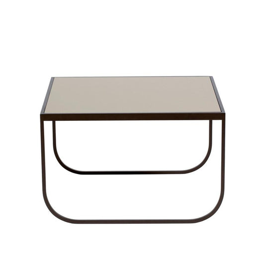 Designed by Broberg and Ridderstråle 2011.  Coffee table with a bent metal structure. Tati Coffee Table 63,5 Low can be slid under Tati Coffee Table 63,5 High.&nbsp;