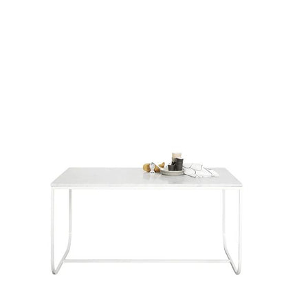 Designed by Broberg and Ridderstråle 2012.  Dining table without overhanging sides/extension. 